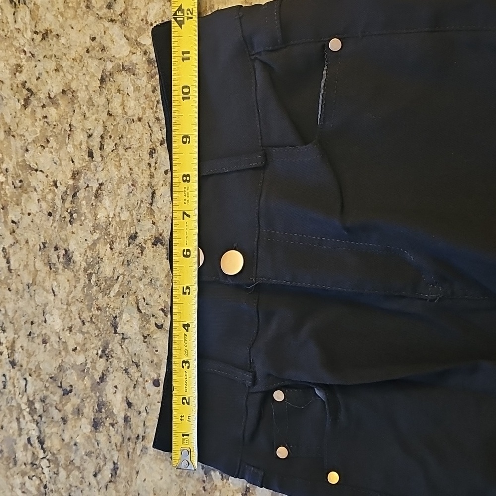 Black cargo pants Stretchy Skinny leg - Picture 4 of 9